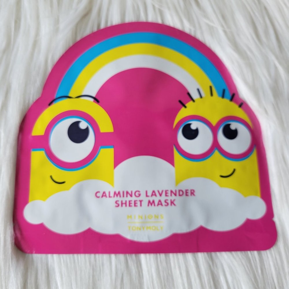 TonyMoly Minions Calming Lavender Sheet Mask